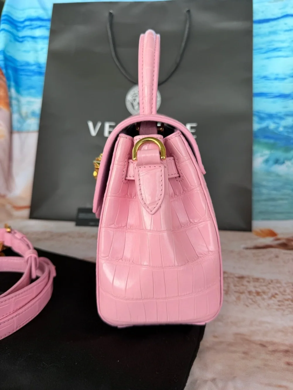 Croc La Medusa* REAL Alligator! Used in the 2024 runway show! *Collector piece*